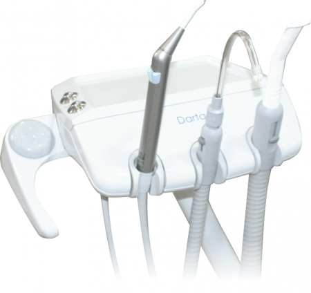 Стоматологическая установка  ДАРТА 1610 с верхней подачей инструментов Стоматологическая установка  ДАРТА 1610 с верхней подачей инструментов