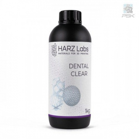 Фотополимер HARZ Labs Dental Clear SLA/Form-2 1 кг