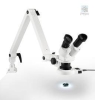 Зуботехнический микроскоп Eschenbach для работы в отраженном свете на металлическом шарнирном рычаге с зажимом для стола, 10.0x - 20.0x