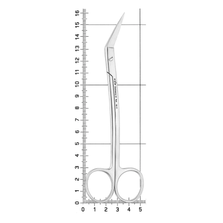 Ножницы хирургические Goldmann-Fox 19-11*, угловые, 16 см