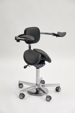 Стул микроскописта КОМФОРТ ПЛЮС с нижним подъемом