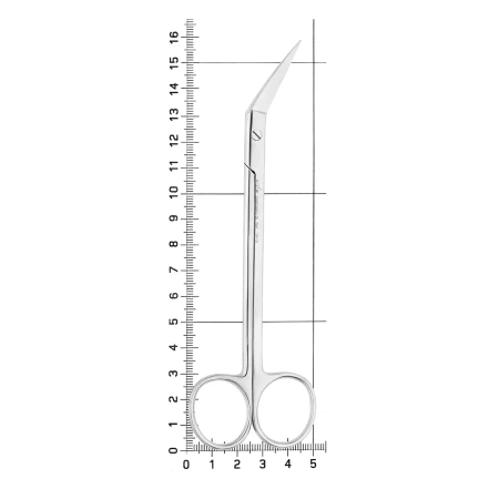 Ножницы хирургические угловые Locklin 19-10*, 16 см Ножницы хирургические угловые Locklin 19-10*, 16 см