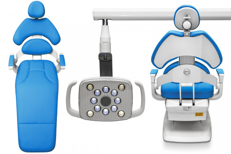 Стоматологическая установка Mercury 1000 с верхней подачей инструментов Стоматологическая установка Mercury 1000 с верхней подачей инструментов