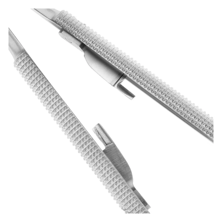 Иглодержатель Castroviejo-Gomel TC  20-19*, прямой 14см