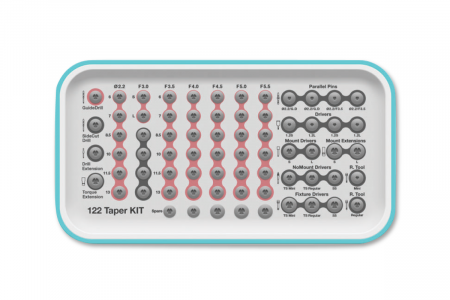 Хирургический набор 122 TAPER KIT, OSSTEM Implant (Южная Корея)