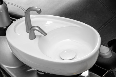 Стоматологическая установка M9+ Safety нижняя подача с подкатным блоком