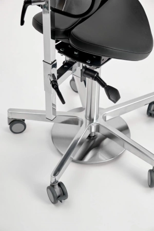Стул микроскописта КОМФОРТ ПЛЮС с нижним подъемом