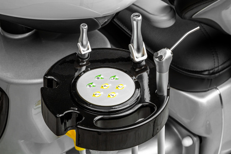 Стоматологическая установка M9+ Safety нижняя подача с подкатным блоком