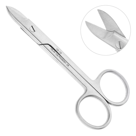 Ножницы коронковые прямые 19-19*, 10 см