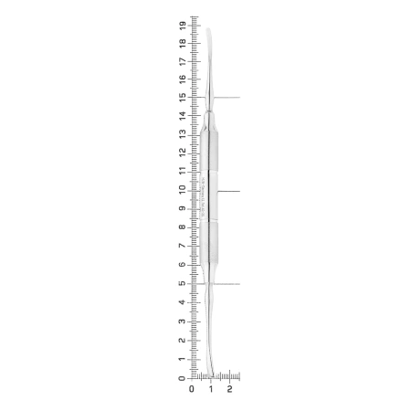 Распатор Molt, ручка DELUXE 10 мм, 3,0-4,0 мм Распатор Molt, ручка DELUXE 10 мм, 3,0-4,0 мм