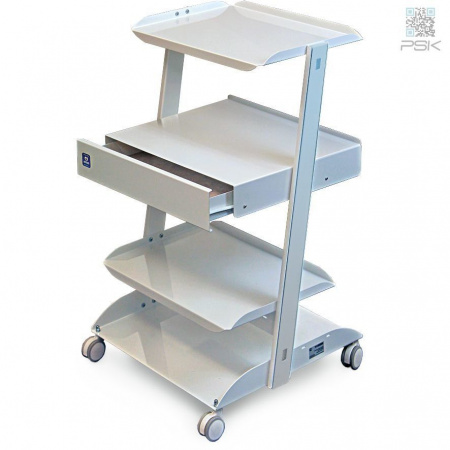 Столик подкатной приборный для врачебных кабинетов и лабораторий СПП 1.1 М