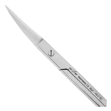 Ножницы хирургические Iris TC  19-2TC*, изогнутые 11,5см Ножницы хирургические Iris TC  19-2TC*, изогнутые 11,5см
