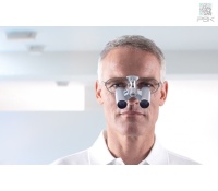 EyeMag Pro F - бинокулярные лупы на оправе, рабочее расстояние 300-500 мм, увеличение 3.2-5,0